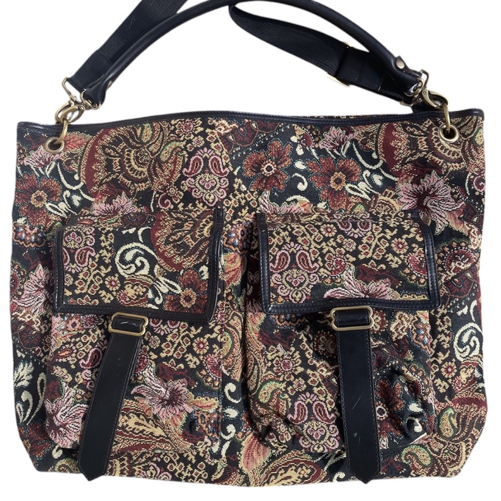 Tapestry Messenger Bag Americana by Sharif Large Handbag